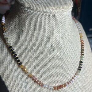 Elegant Multicolor Beaded Necklace